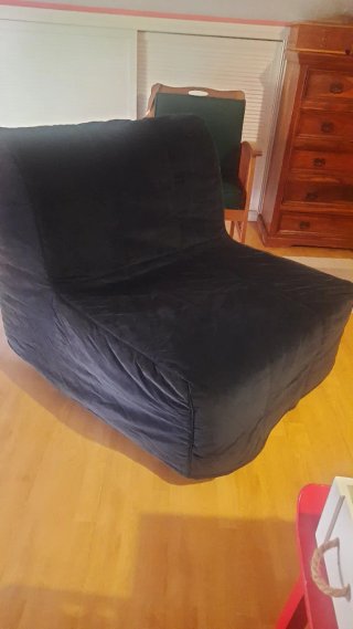 Sillón cama supletoria IKEA LYCKSELE LÖVÅS blanco