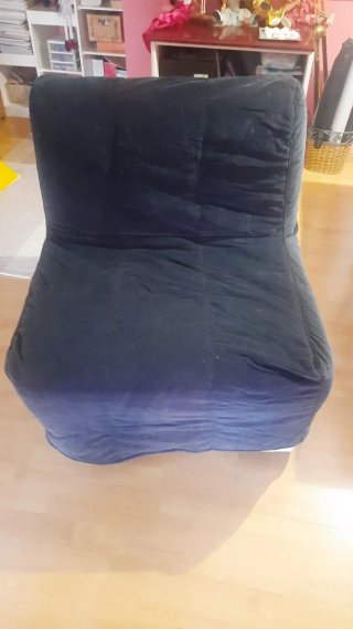 Sillón cama supletoria IKEA LYCKSELE LÖVÅS blanco