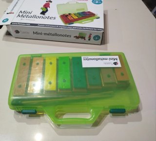 Xilófono infantil Fuzeau Mini Métallonotes