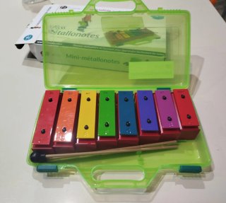 Xilófono infantil Fuzeau Mini Métallonotes