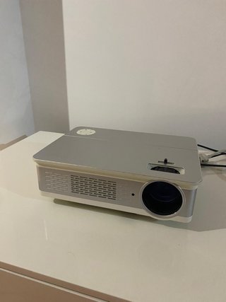Proyector Coovu HD 1920x1080 Plata/Blanco