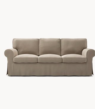 Funda sofá Ektorp Ikea beige tela