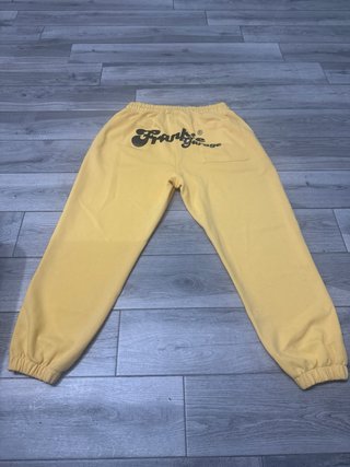 Pantaloni tuta Frankie Garage gialli taglia L