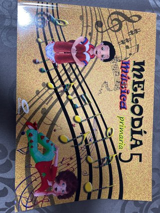 Libro Música Melodía 5 Primaria Galinova