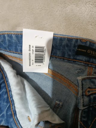 Calça ganga com brilhos