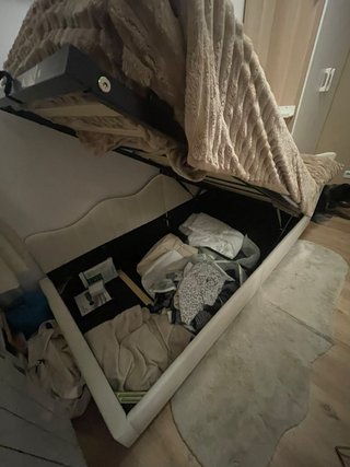 Cama individual con canapé