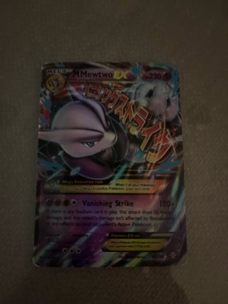Carta Pokémon Mega Mewtwo EX