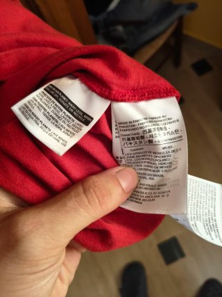 T-shirt Levi's Rossa Taglia M