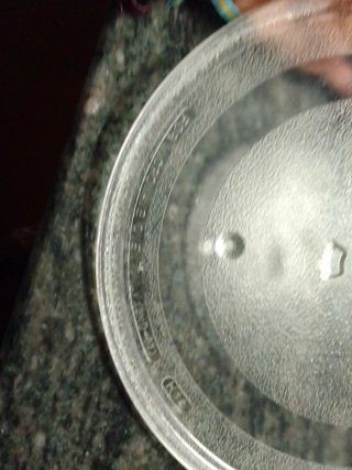 Plato giratorio para microondas