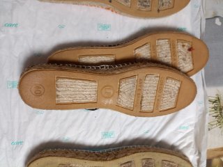 4 pares Zapatillas de tela
