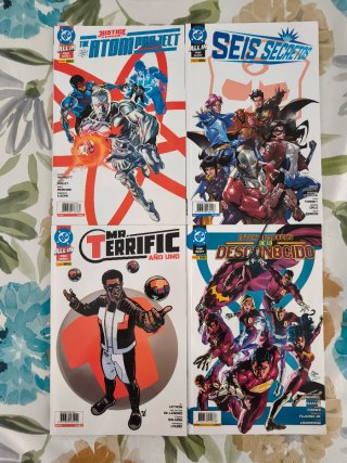 DC One-Shot pack 4 comics