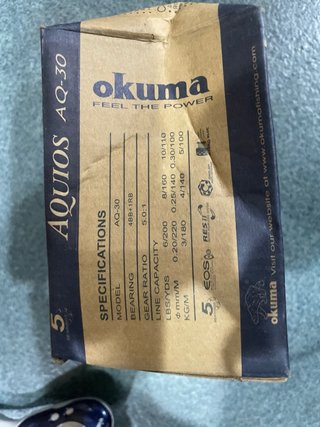 Carrete Okuma Aquios AQ-30.