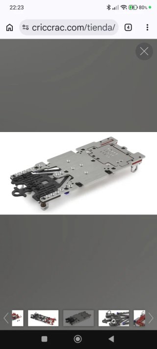 Chasis Scaleauto M S-Can 1/24 Nuevo