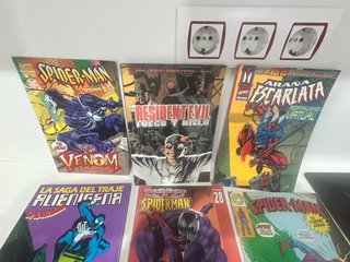 Lote de 9 cómics varios español ingles