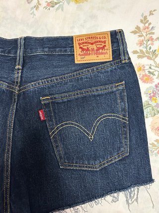 Set 2 Vaqueros Cortos Levi's Mujer