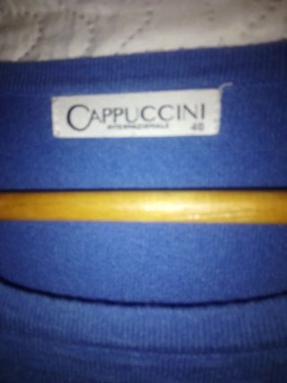 Jersey Capuccini azul mujer