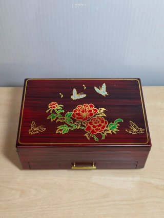 Joyero Musical Vintage Cisnes Bailarines