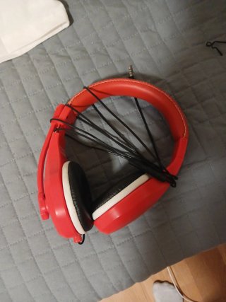 Auriculares Rojos con Micrófono de niño