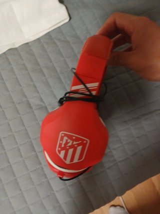 Auriculares Rojos con Micrófono de niño