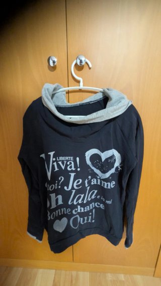 Sudadera azul