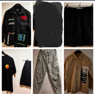 Lote: Chaqueta,Sobrecamisa,pantalón largo ,pantalo