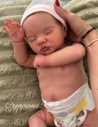 Muñeca Reborn Bebé Durmiendo