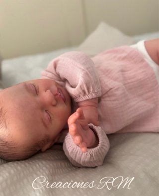 Muñeca Reborn Bebé Durmiendo