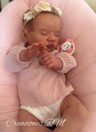 Muñeca Reborn Bebé Durmiendo