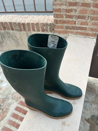 Botas de agua verdes