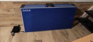 Mesa de Ping Pong Azul Plegable