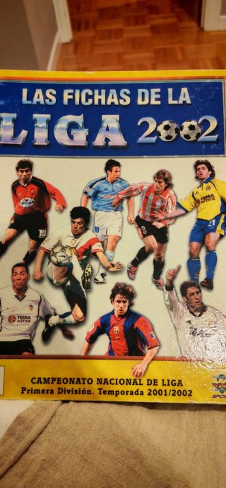 Álbum Cromos La Liga 2002