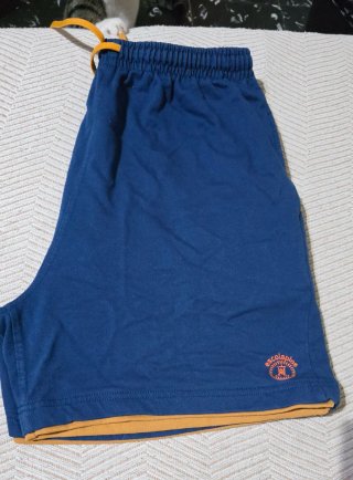 Pantalón corto uniforme Escolapios azul talla M