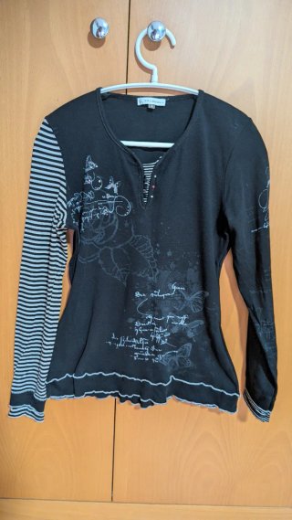 Camiseta KAUFFMANN negra talla S