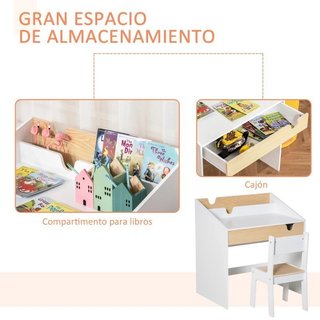 Escritorio y silla infantil