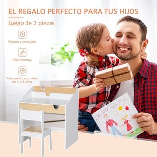 Escritorio y silla infantil