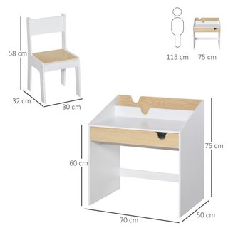 Escritorio y silla infantil