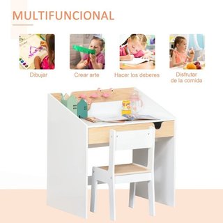 Escritorio y silla infantil