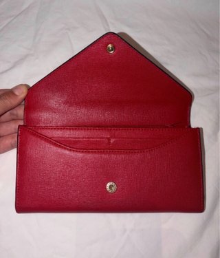 Portafoglio Coccinelle rosso