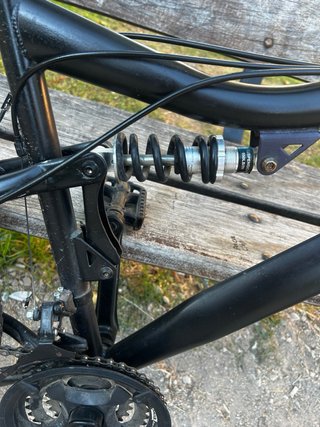 Bicicleta MTB Doble Suspensión Negra