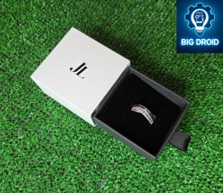 Anillo JL Mujer. Plata y Zafiros