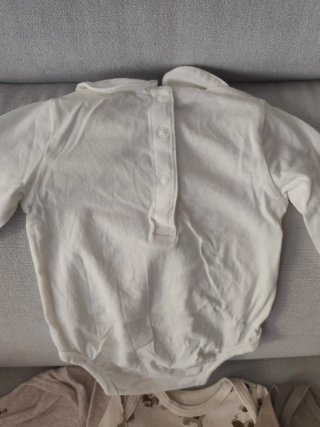 Lote 4 Bodies Bebé Manga Larga 6-9 Meses