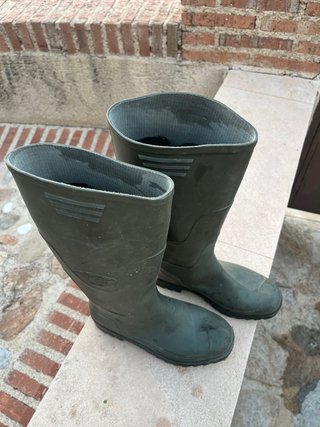 Botas de agua verdes