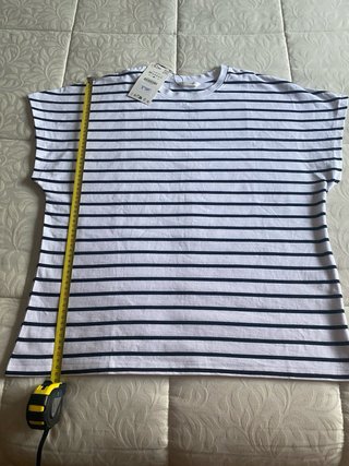 Camiseta Zara Rayas Talla M