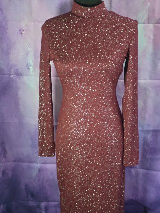 Vestido Largo Vanitas Burdeos talla L