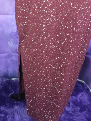 Vestido Largo Vanitas Burdeos talla L