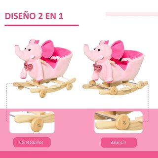 Caballito balancín elefante