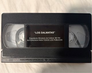 VHS Los Dálmatas - Película Infantil