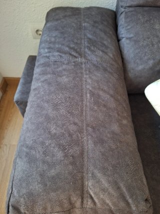 Sofá chaiselongue gris