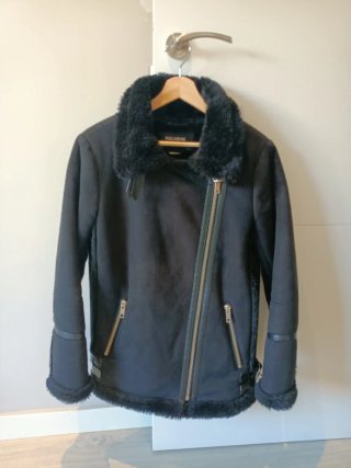 Chaqueton/abrigo forrado de pelo