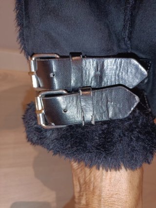 Chaqueton/abrigo forrado de pelo